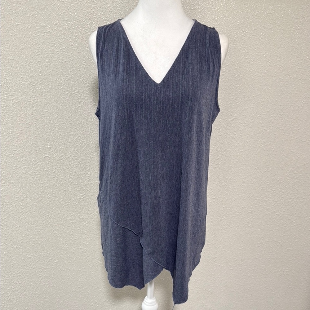 Yak & Yeti Blue Tank Top with Versatile Style Size XL
